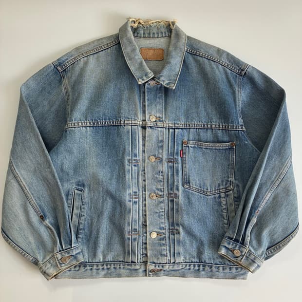 Levis  리비이스 90,s 1세대 데님 신치백 트러커 자켓