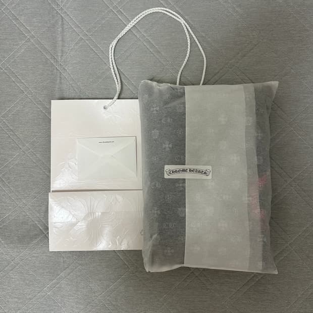 [XL] 크롬하츠 플로랄 블랙핑크 후드집업 새상품