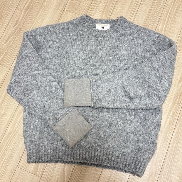 [OS] 헤아 hae.a 니트 스웨터 그레이