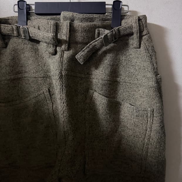 yiyae side strap pants 울팬츠(S)