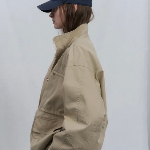  Active cotton work jacket-beige