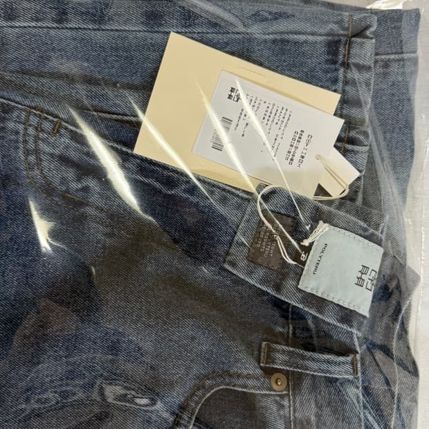 [3] 폴리테루 고시마 데님 워시드 블루