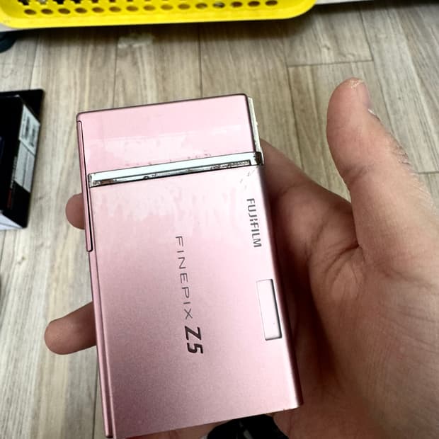 후지필름 파인픽스 z5fd 핑크 디카