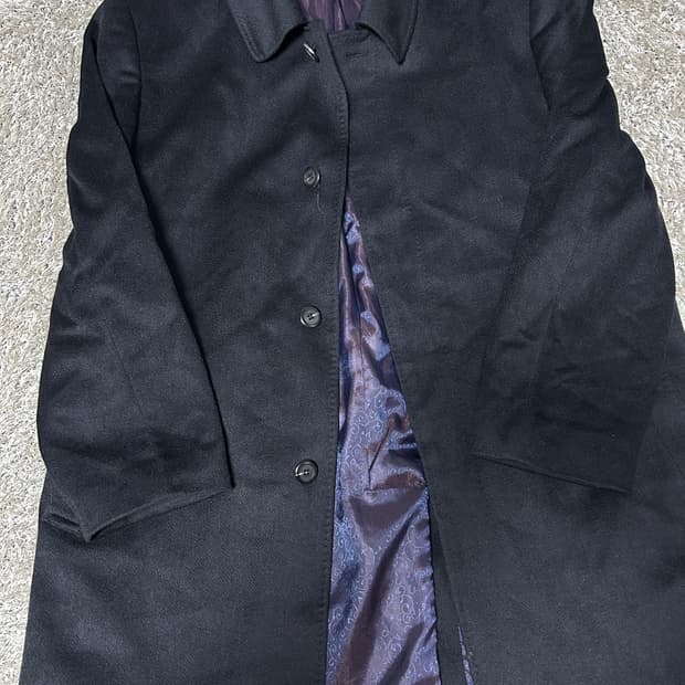 피에르발망 캐시미어100프로 코트 사이즈 105~110 