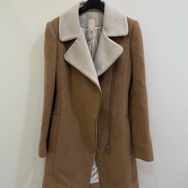 오즈세컨드 집업 코트 정품