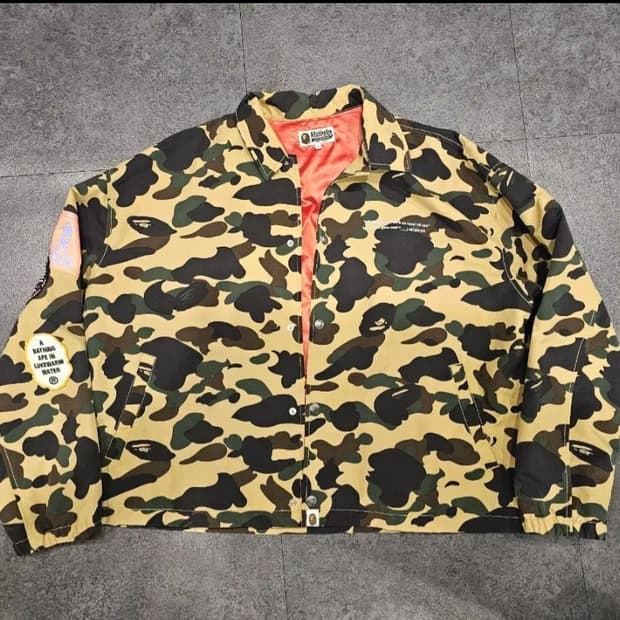 베이프 x 닥터마틴 코치자켓