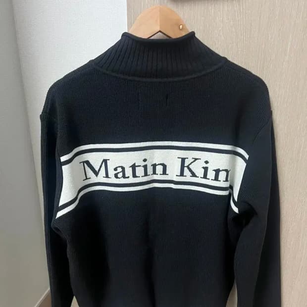 마뗑킴 니트 집업L