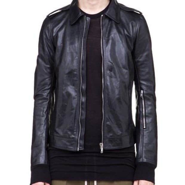 (48) fw 18 릭오웬스 레더자켓
