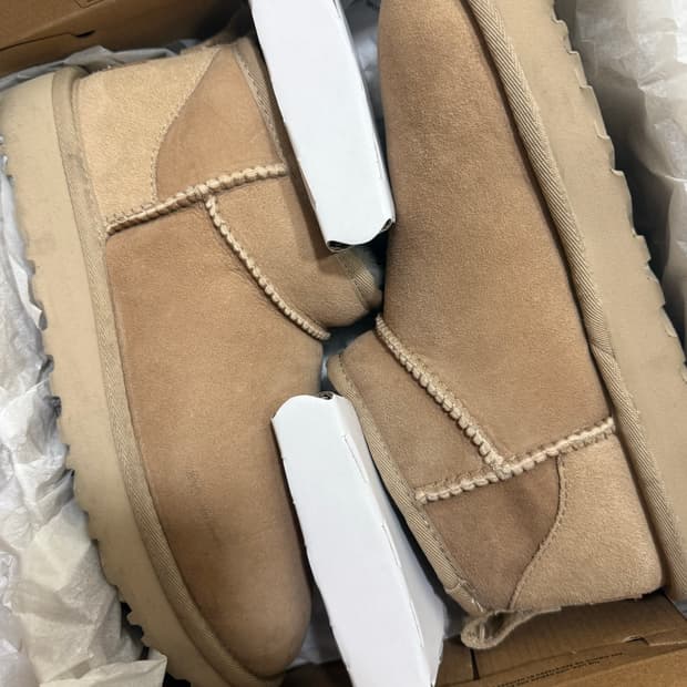 (W) 어그 클래식 울트라 미니 부츠 샌드