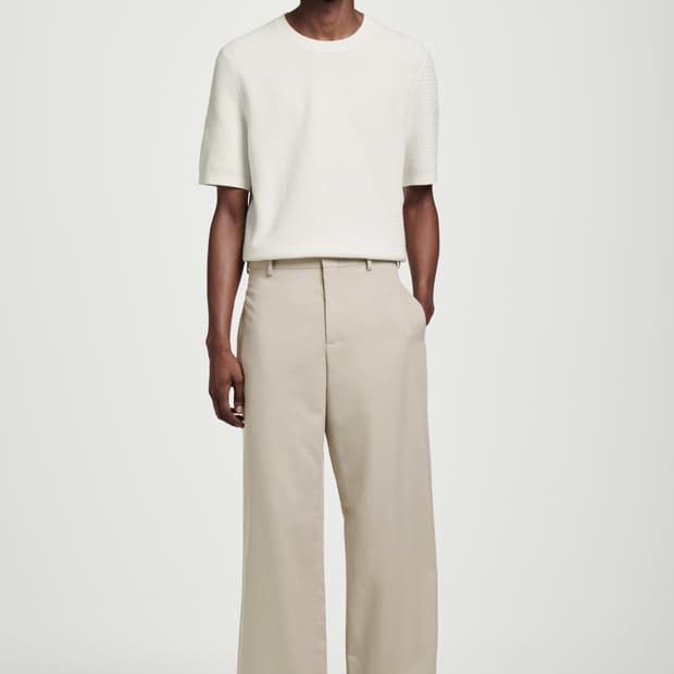 COS 코스 테일러드 와이드 레그 트라우저 몰 52사이즈