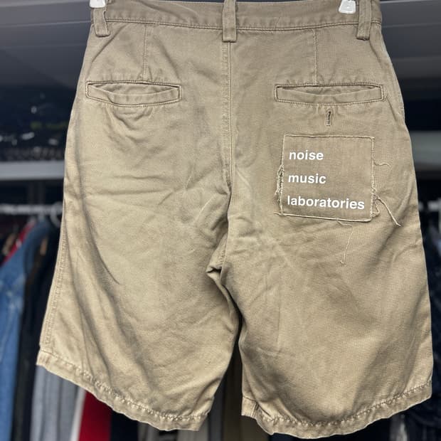 언더커버 noise music laboratories 베이지 쇼츠 2