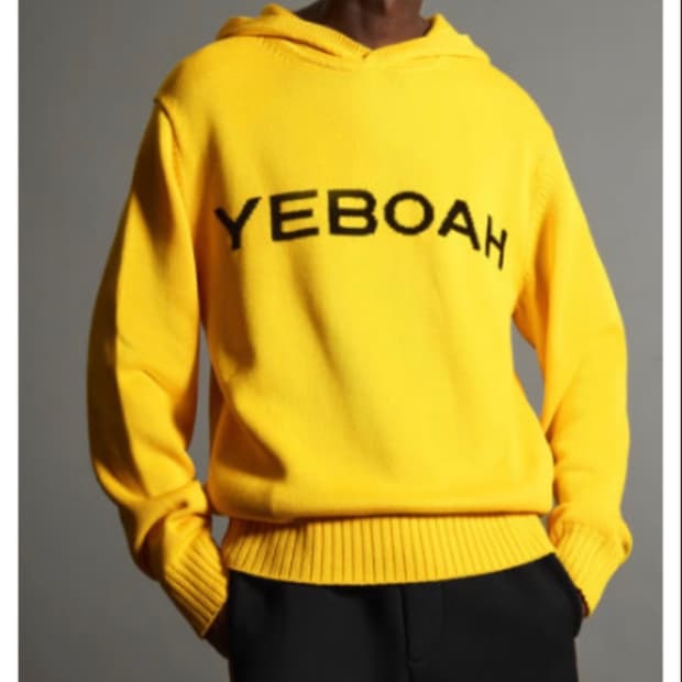 코스 예보아 콜라보 니트 후디