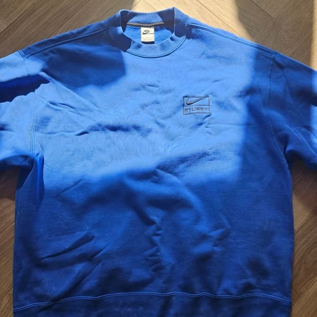 나이키 x 스투시 크루넥 게임 로얄 L