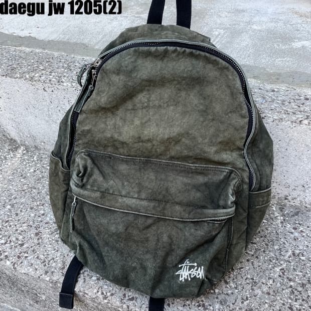 스투시 워싱 백팩