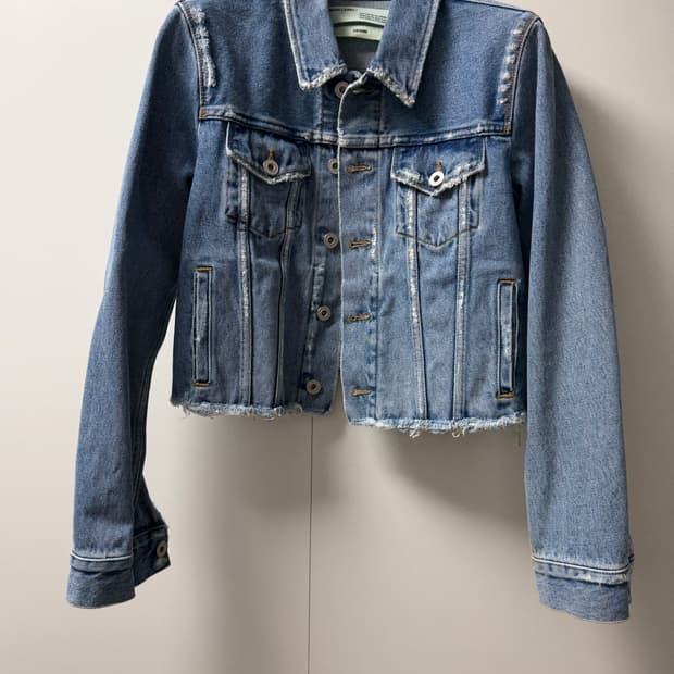 오프화이트 데님자켓 (버질아블로)