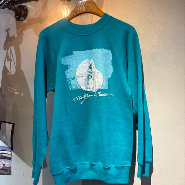 Hanes 90's 더스티민트 맨투맨