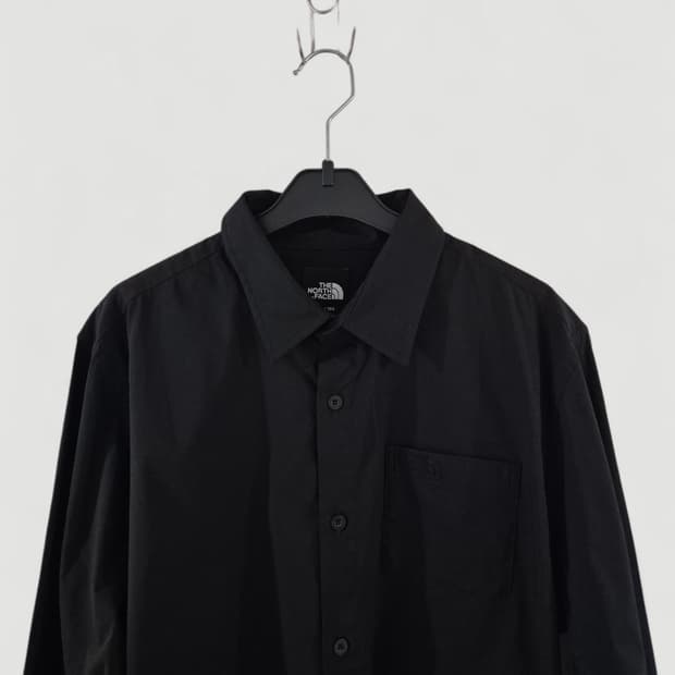 [105]노스페이스 스판 셔츠 긴팔 블랙