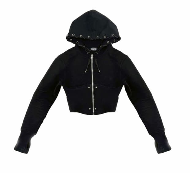 카이야 tie me up hoodie zip-up 후드집업 후디집업