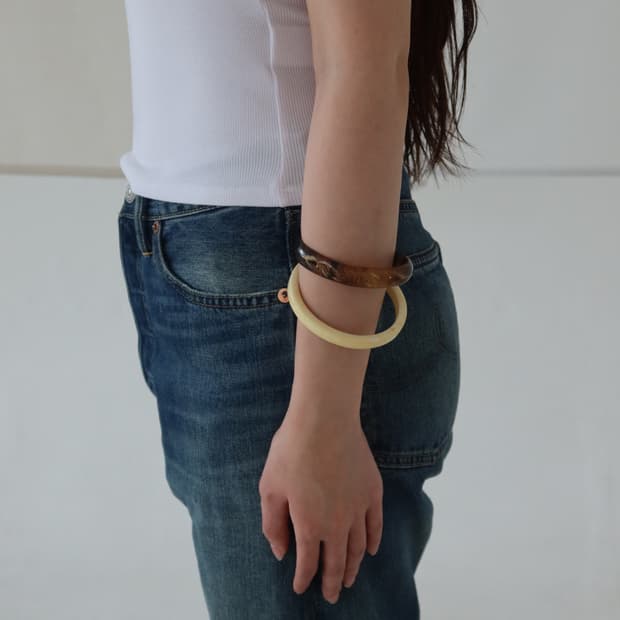 Mixed color bangle set