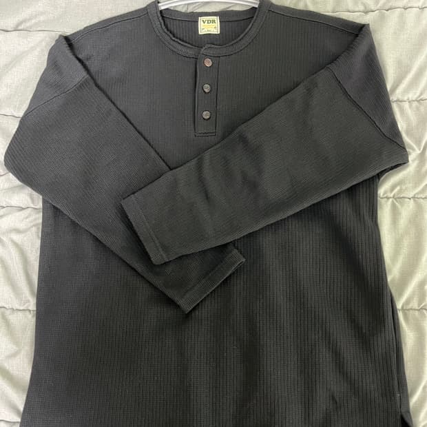 COZY HENLYNECK LONG SLEEVE [Black]