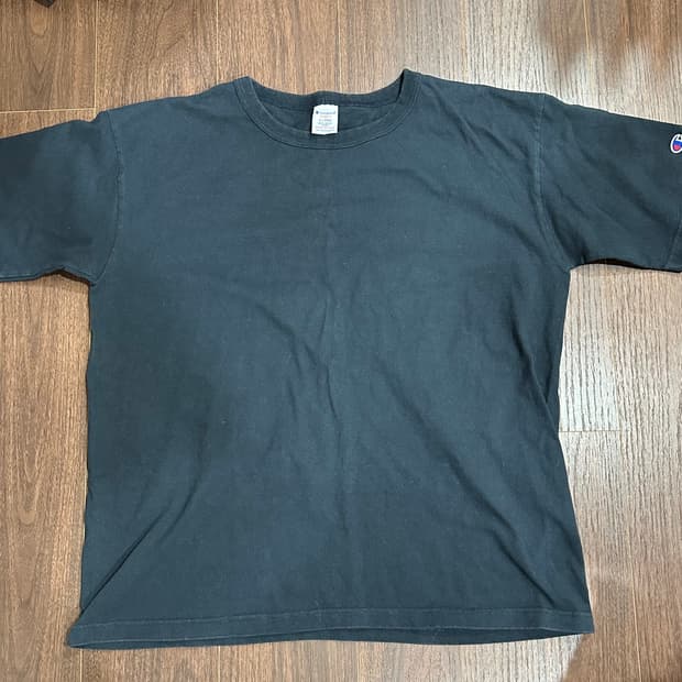 챔피온 스웻저지 반팔 티셔츠 made in usa