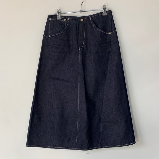 리바이스 엔니니어 롱 스커트