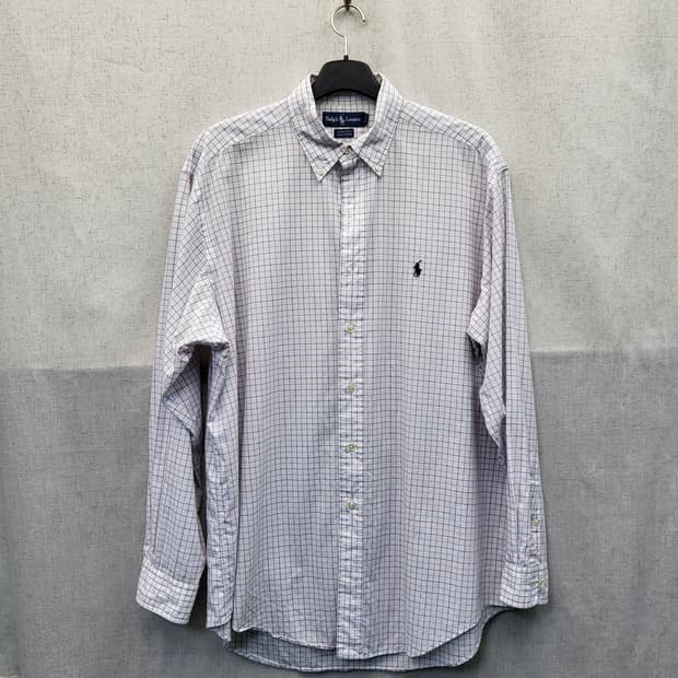 폴로 랄프로렌 체크 긴팔 셔츠