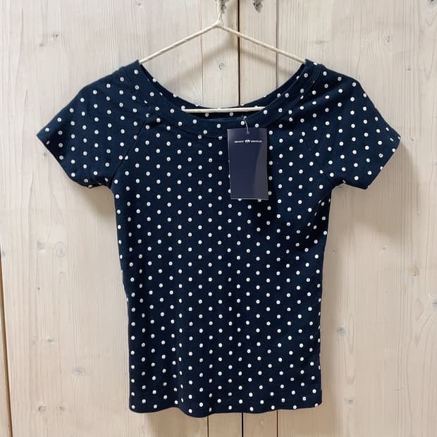 브랜디멜빌 네이비 반팔 티셔츠 새상품