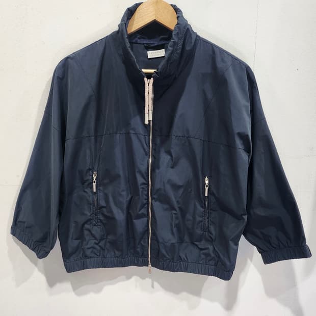 브루넬로 쿠치넬리 네이비 숏자켓  L정품