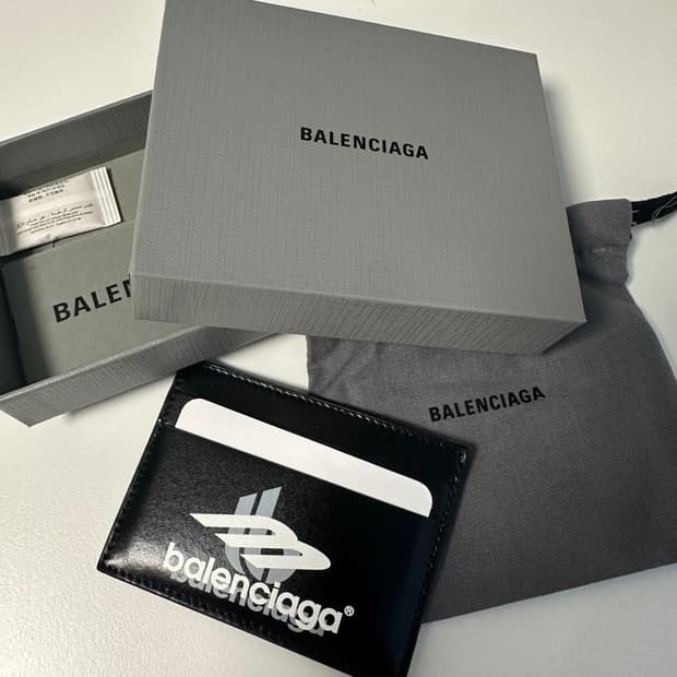 발렌시아가 카드홀더 카드지갑