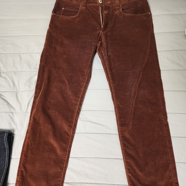 (34)로로피아나 코듀로이 팬츠