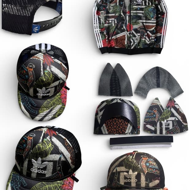 [Upcycing] 아디다스 커스텀 트러커캡