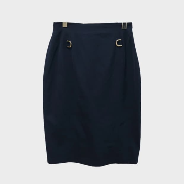 막스마라 울 미디 스커트 60533