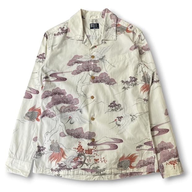 JPN TK타케오키쿠치 와가라스타일 코튼 셔츠 M