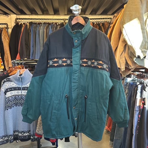 90s Canyon Guide 아즈텍 웨스턴 자켓 made in usa