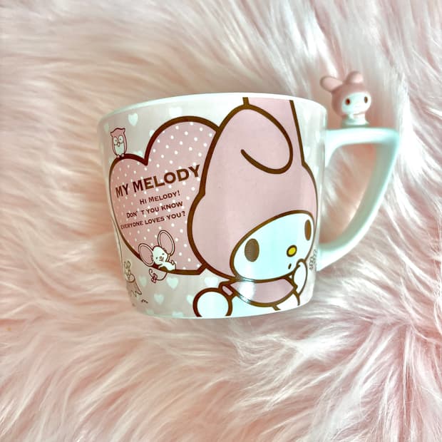 마이멜로디 고전 머그컵 히메갸루 라떼갸루