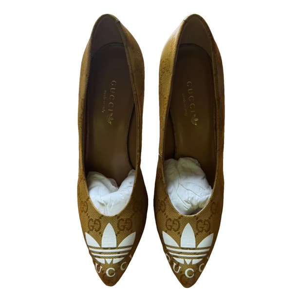 Gucci 구찌x아디다스 콜라보 펌프스 힐 새상품