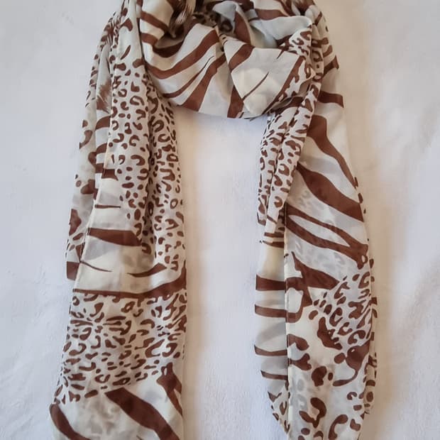 빈티지 갸루 오리엔탈 머플러