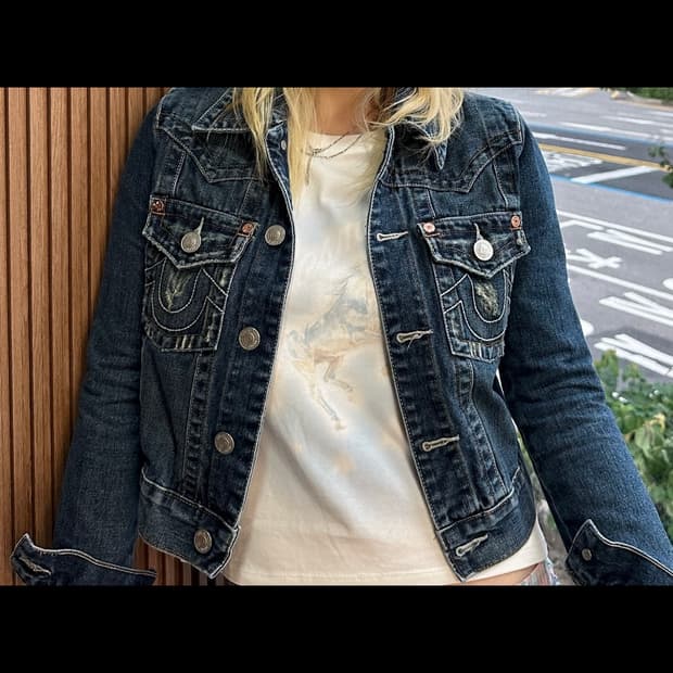 트루릴리젼 자켓 s