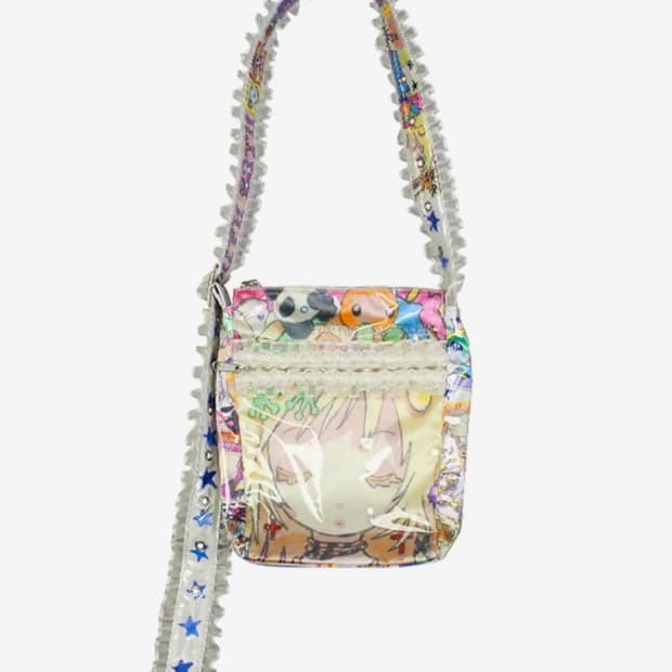 유쓰배쓰 올리와 레이스 젤리 크로스백