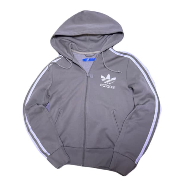 [95] 아디다스 카키 후드플락 져지