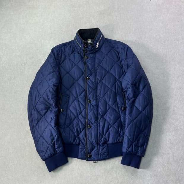 95 버버리 퀄팅 네이비 블루종 자켓