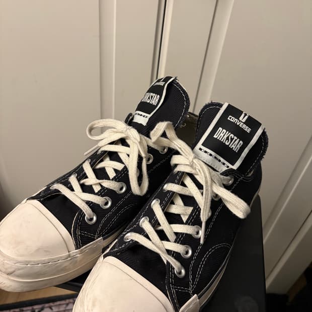 컨버스 x 다크쉐도우 다크스타 척 70 로우 블랙