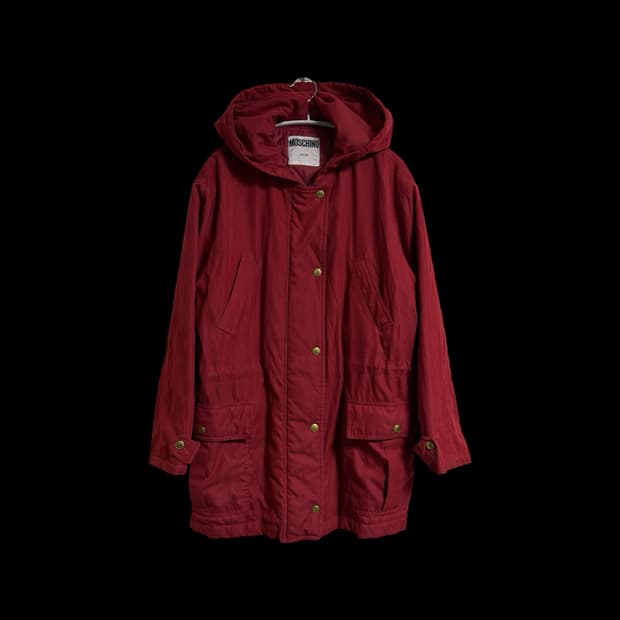 모스키노 진스 후드 파카 자켓