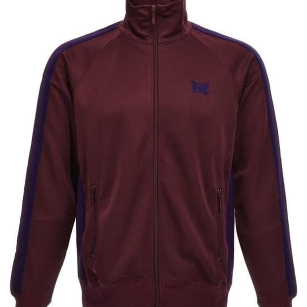 니들스 트랙 자켓 버건디 L