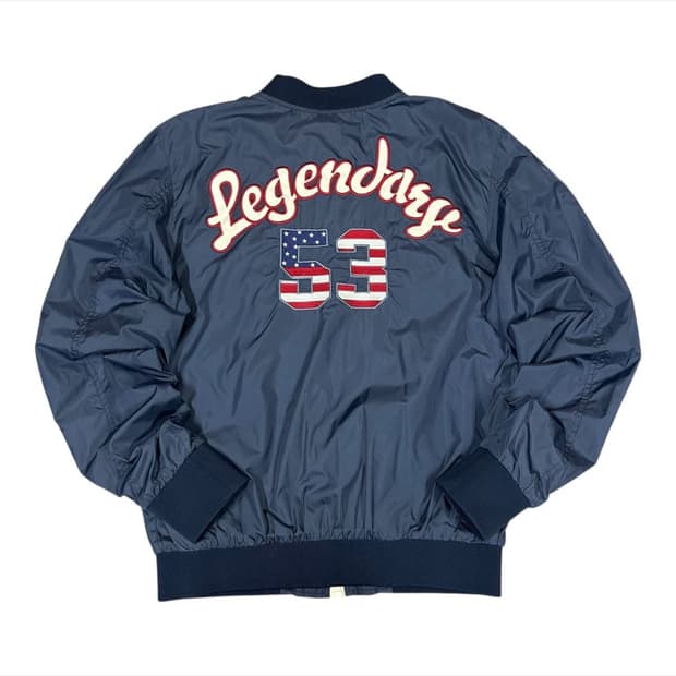  (바배) 지프 성조기 빅로고 바람막이 자켓