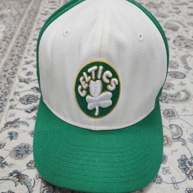 8-90s 뉴에라 보스턴 셀틱스 볼캡 그린/화이트 59호