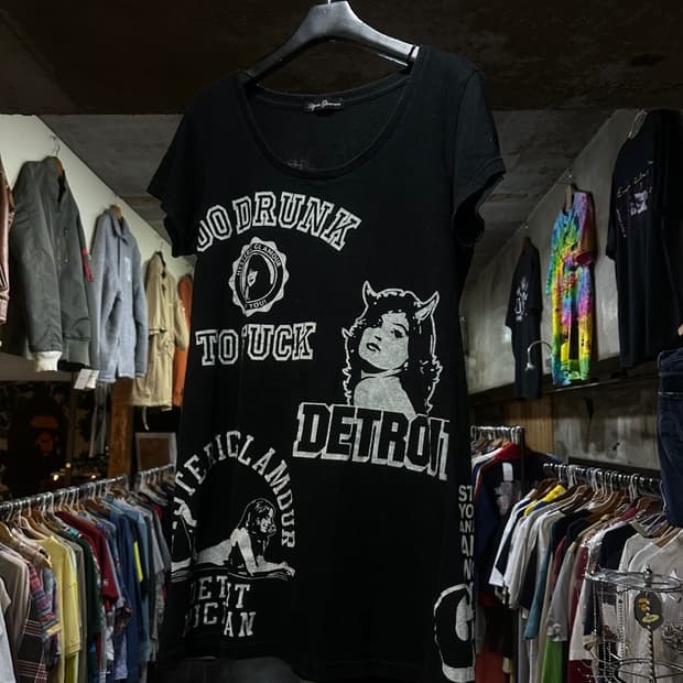 HYSTERIC GLAMOUR 히스테릭 프린팅 티셔츠