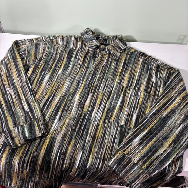 OS 빈티지 VTG 루즈오버핏 멀티컬러 니트셔츠