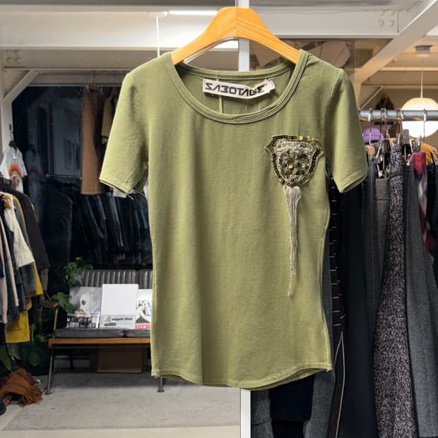 사보타지 싱글 스티치 티셔츠